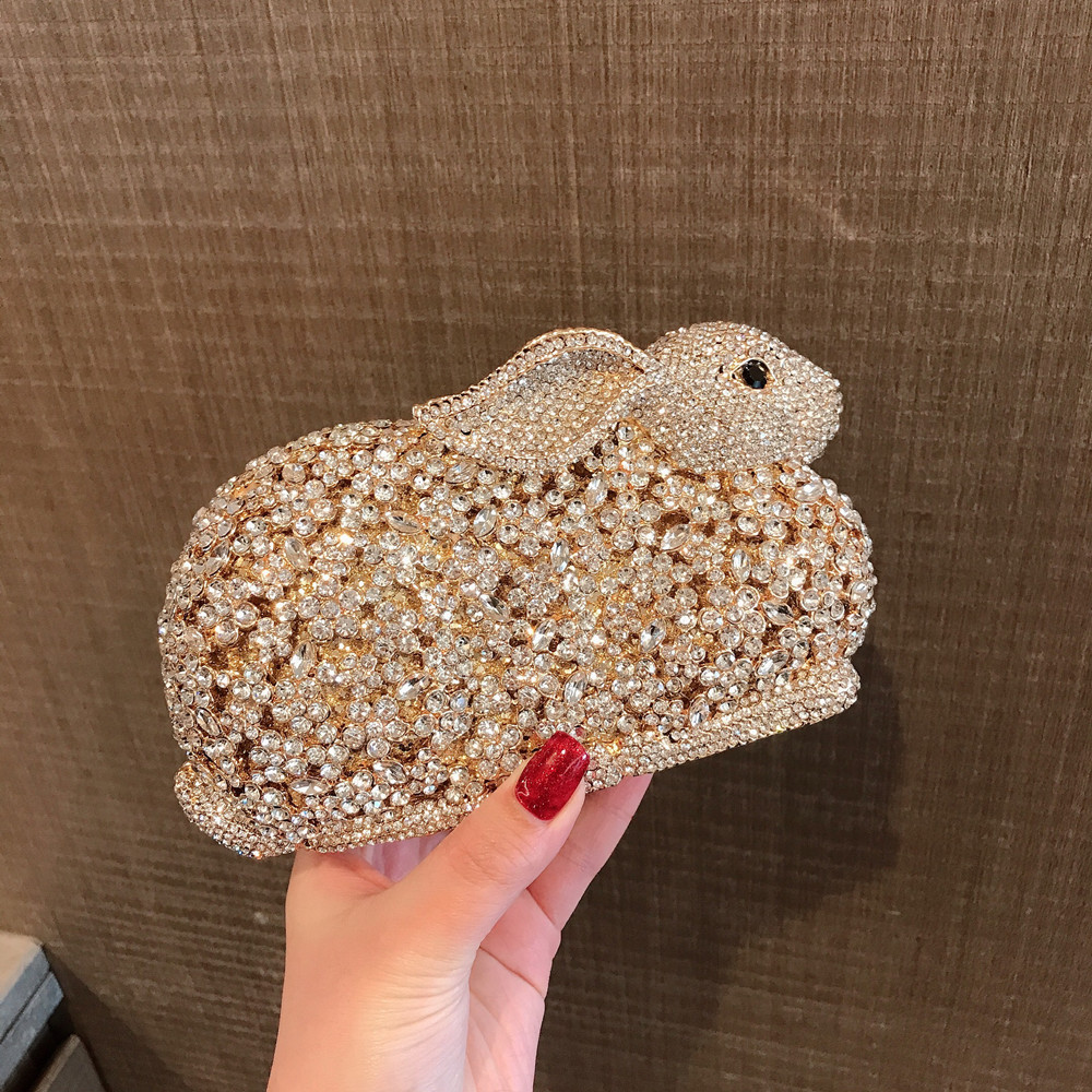 고급스러운 귀여운 토끼 모양의 파티용 가방, 크리스털  - Luxury Bags Cute 리뷰 및 가격
