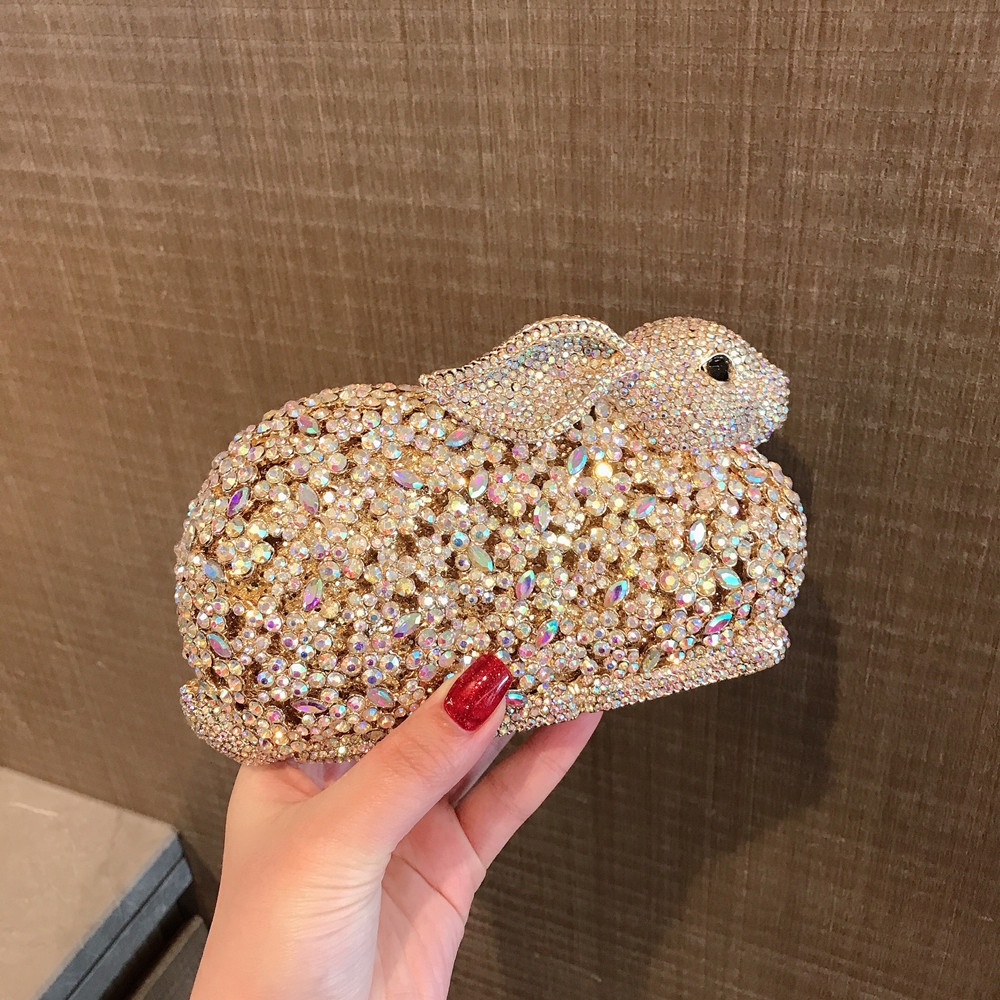 고급스러운 귀여운 토끼 모양의 파티용 가방, 크리스털  - Luxury Bags Cute 리뷰 및 가격